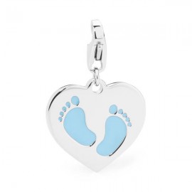 charm s'agapõ piedi azzurri collezione happy