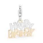 Charm S'Agapõ Happy birthday collezione happy