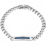 Bracciale uomo Sector Basic smaltato blu