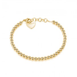 Bracciale Happy sfere piccole in pvd oro