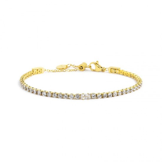 Bracciale donna Marlù tennis 2BR0106G-W